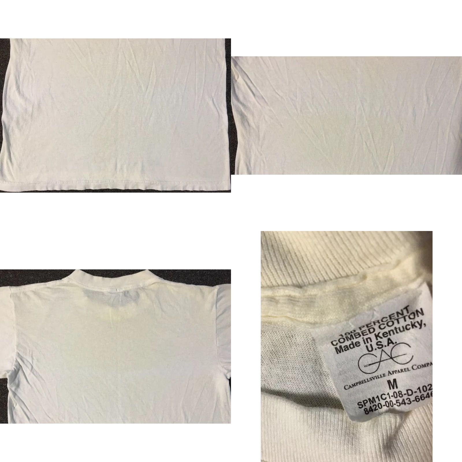 Vintage VINTAGE US Army PFU Faded Distress Shirt M Military PE Track Grunge USMC Punk 90s Size US M / EU 48-50 / 2 - 8 Thumbnail