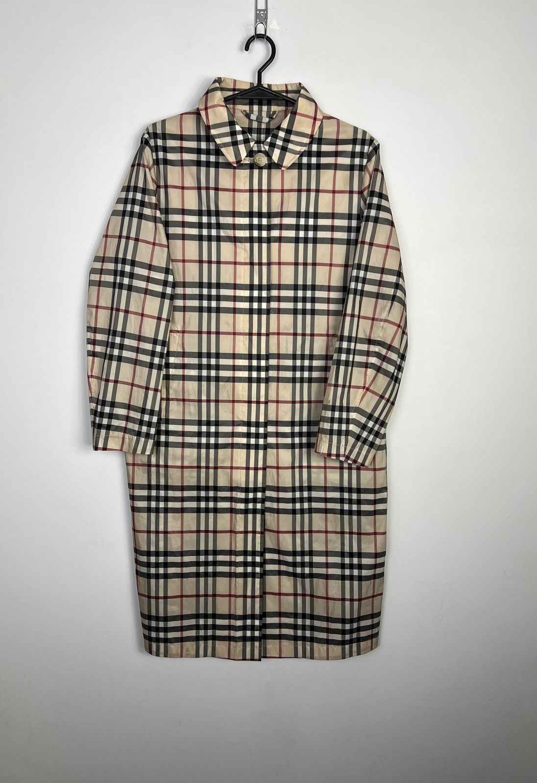 Burberry Women's Burberry London Full Pattern Check Coat Size M / US 6-8 / IT 42-44 - 1 Thumbnail