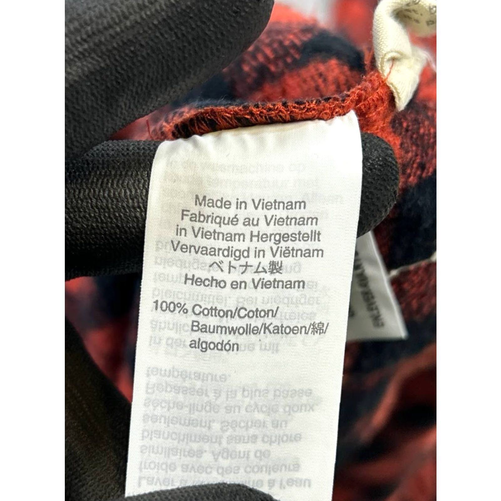 Madewell Madewell Shirt Womens Small Red Black Cotton Flannel Button Up Plaid Long Sleeve Casual Womens Size S / US 4 / IT 40 - 4 Thumbnail