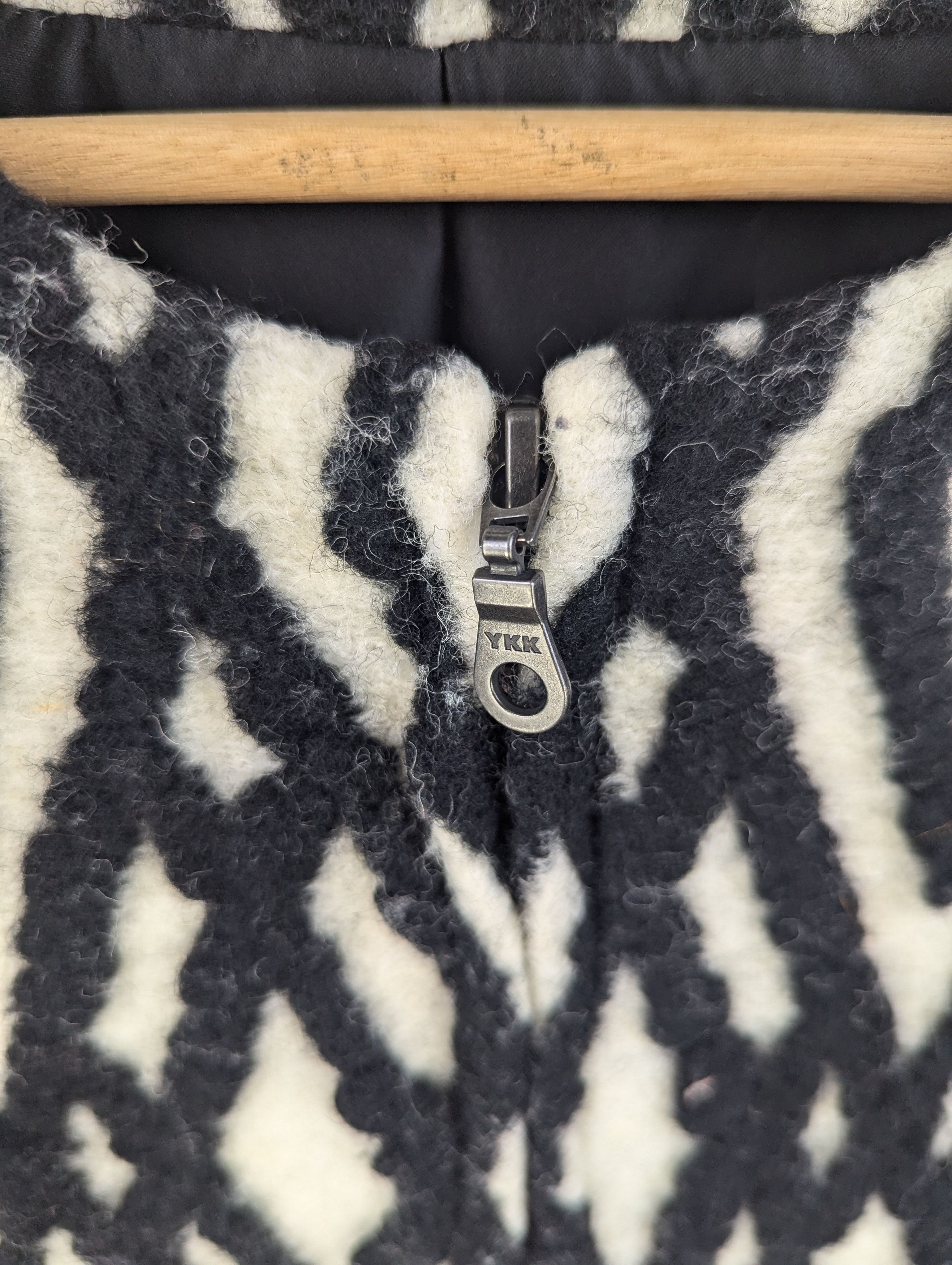 Japanese Brand × Vintage Vintage Japanese Brand Cardigan Long Jacket Diamond Size M / US 6-8 / IT 42-44 - 8 Thumbnail