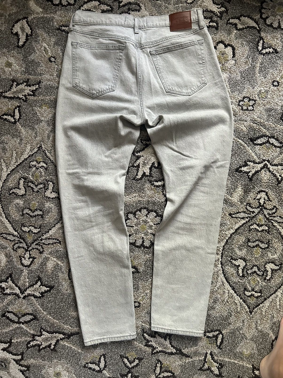 Abercrombie & Fitch Abercrombie 90s Slim Vintage Stretch Size US 33 - 2 Thumbnail