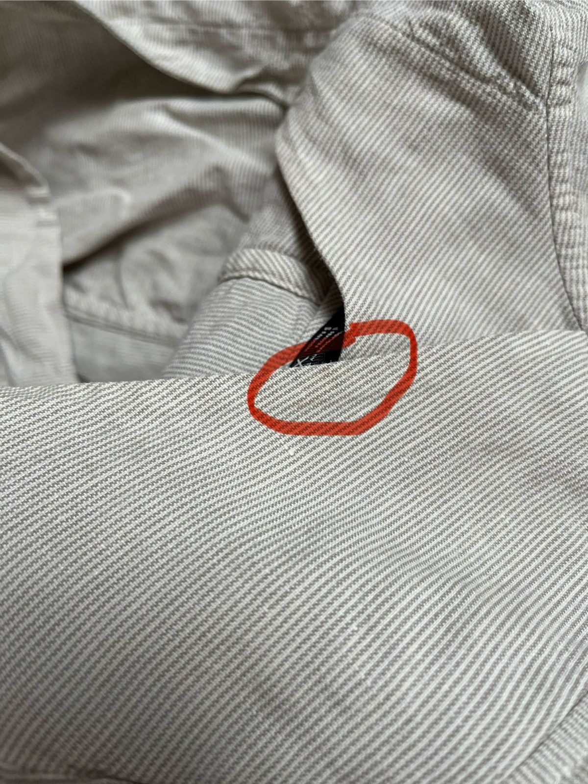 Arc'teryx Arc'teryx Gorpcore Women White Striped Linen Anorak Hoodie Size S / US 4 / IT 40 - 10 Thumbnail
