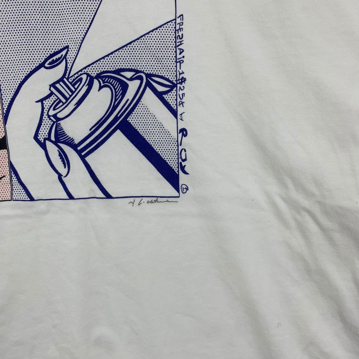 Uniqlo ROY LICHTENSTEIN x UNIQLO Girl Spray Can Pop Art Tee Shirt Size US XL / EU 56 / 4 - 7 Thumbnail