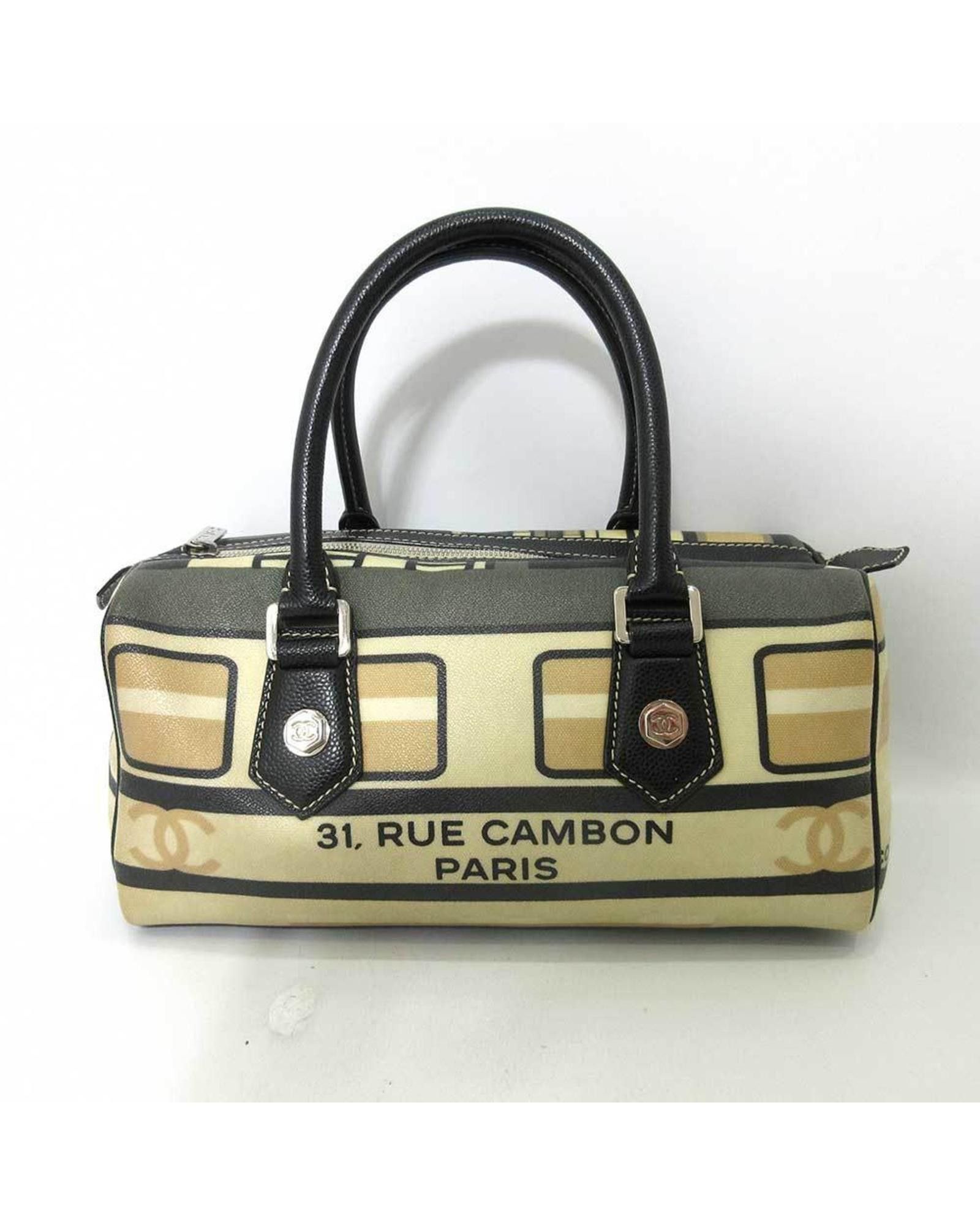 image of Chanel Boston Bag And Handbag in Beige, Women's