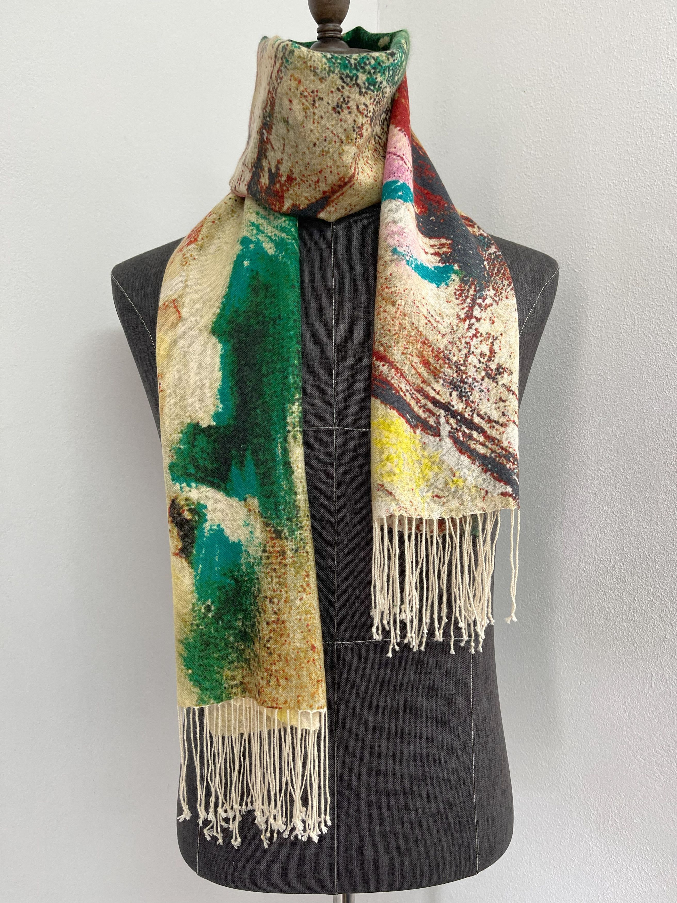 Vintage Edros Nice Design Scarf - 6117 Size ONE SIZE - 1 Thumbnail