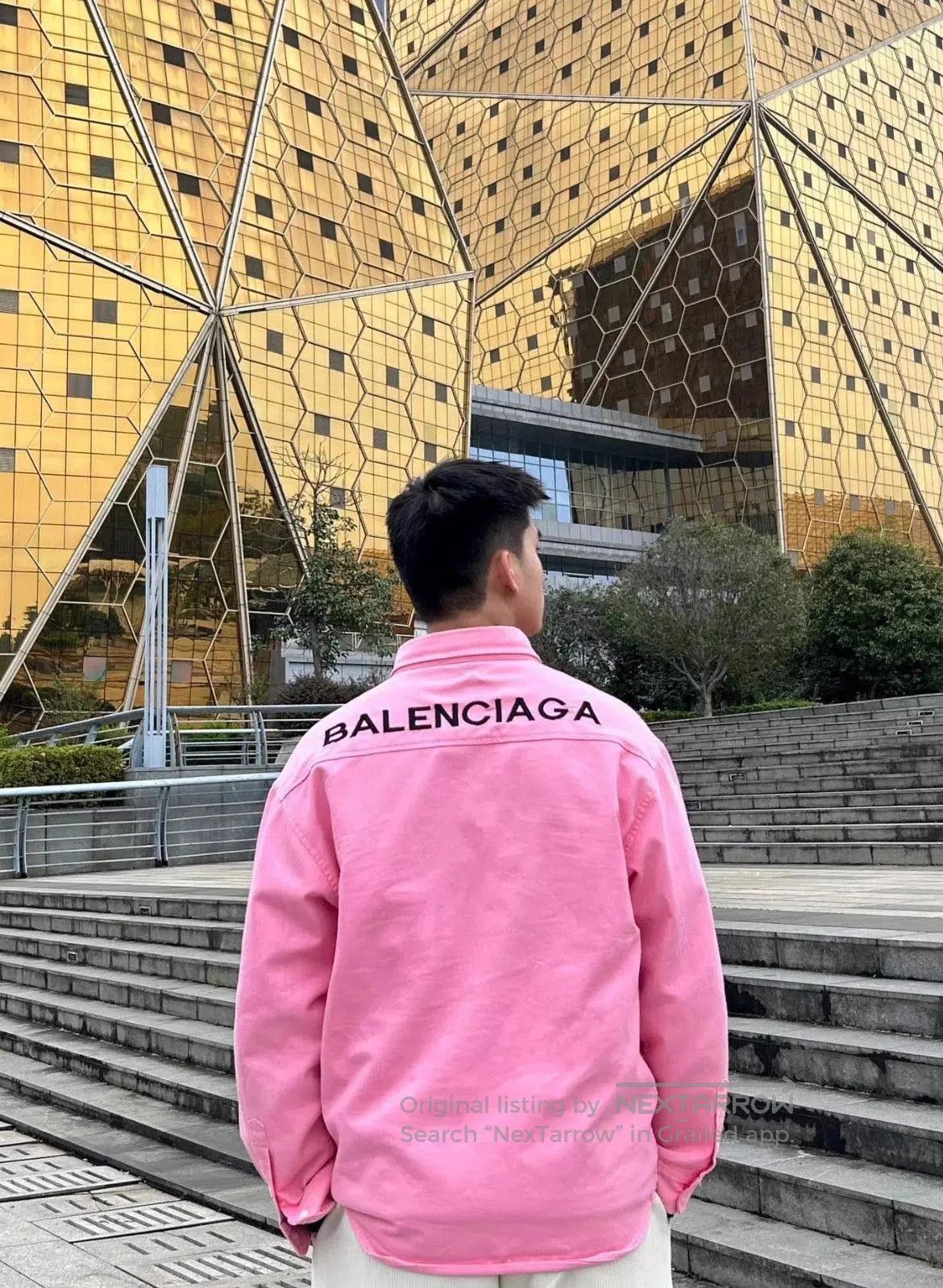 Balenciaga Pink Long Sleeve Button. Size US S / EU 44-46 / 1 - 7 Thumbnail