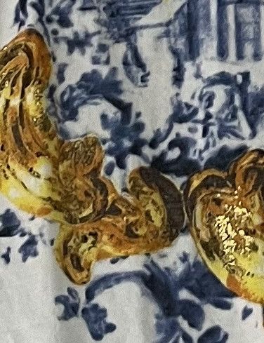 Just Cavalli Just Cavalli S/S 2007 Toile-de-Jouy × Gold Baroque Tee Size US M / EU 48-50 / 2 - 2 Thumbnail