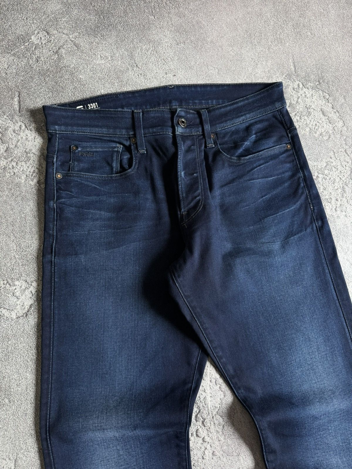 G-Star G star raw 32/32 3301 Tapered denim pants jeans trousers 👖 Size US 32 / EU 48 - 9 Thumbnail