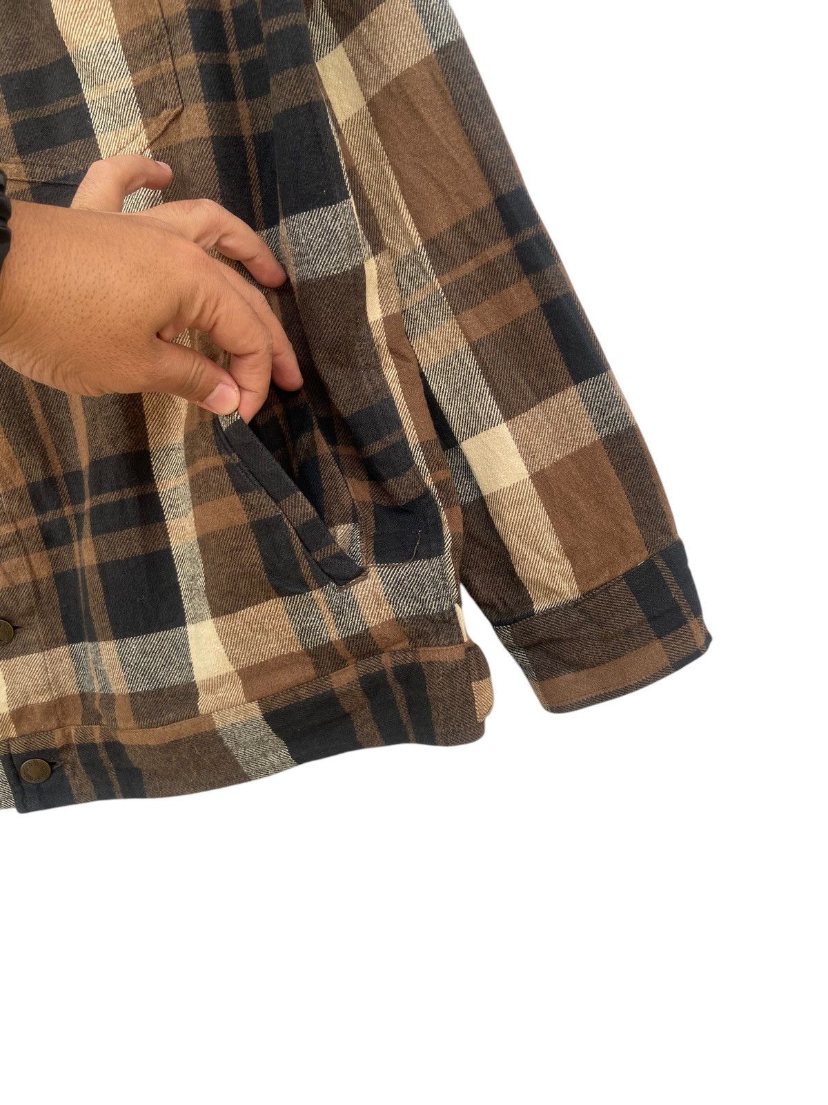 Woolrich Woolen Mills Woolrich Trucker Sherpa Style Jacket Size US L / EU 52-54 / 3 - 4 Thumbnail