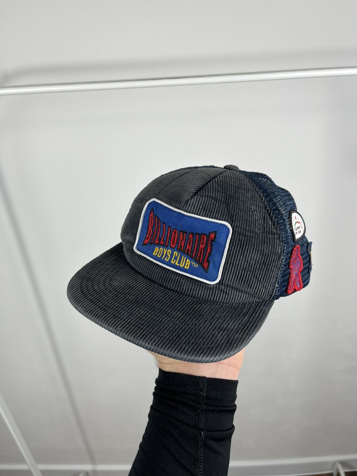 Billionaire Boys Club Billionaire Boys Club Corduroy Trucker Cap Patch Logo Size ONE SIZE - 1 Thumbnail