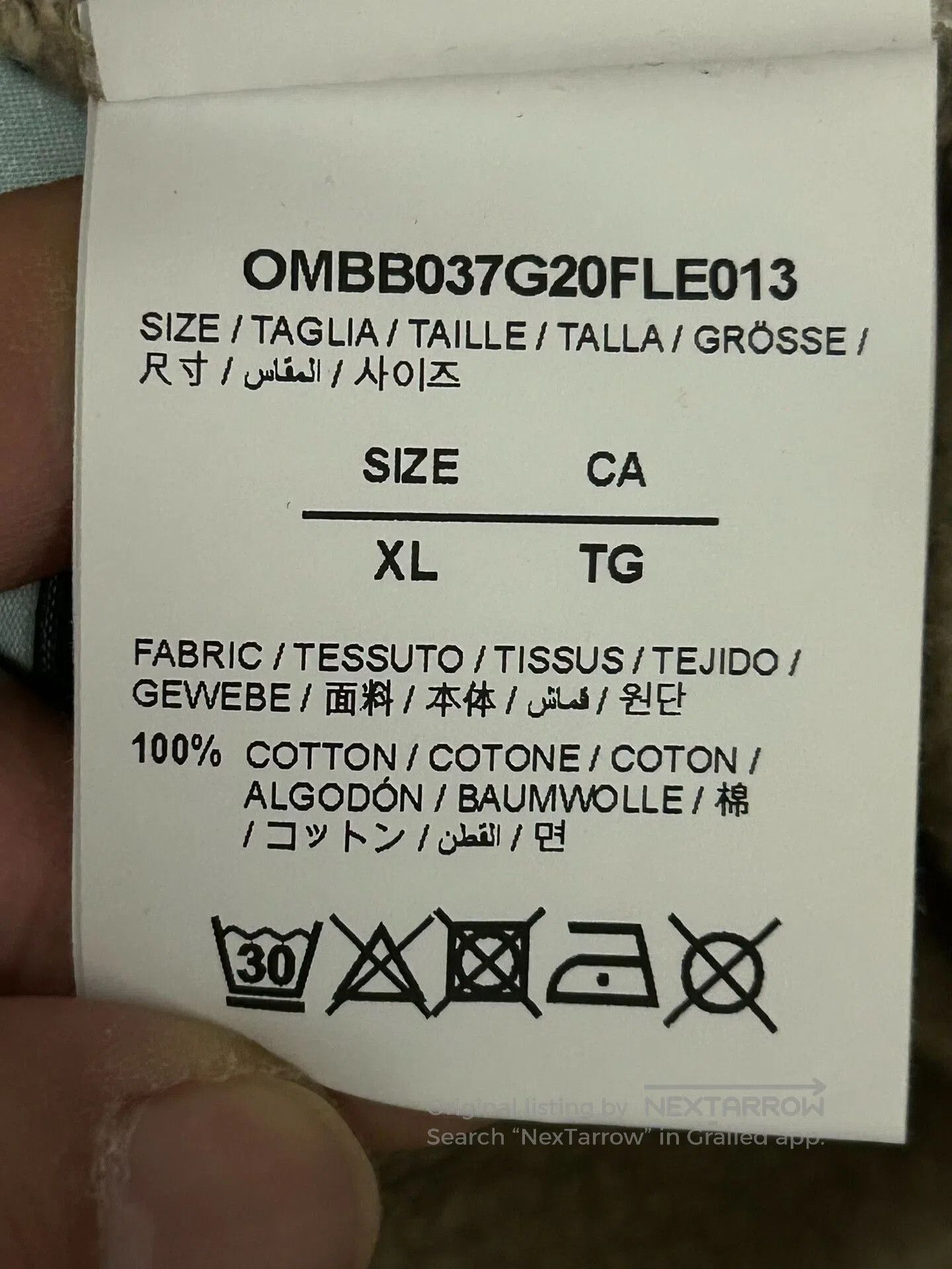 Off-White Off-White Beige Crewneck Sweatshirt. Size US XL / EU 56 / 4 - 8 Thumbnail