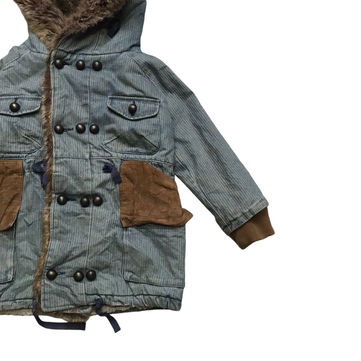 If Six Was Nine × Japanese Brand × Le Grande Bleu (L.G.B.) Tactical Pocket LGB If Six Was Nine CAT Hoodies Faux Fur Size XS / US 0-2 / IT 36-38 - 7 Thumbnail