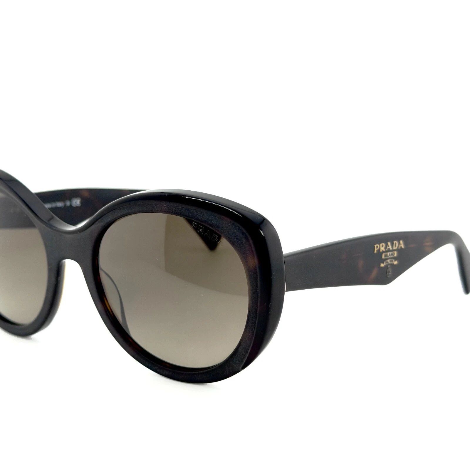 PRADA 12P POEME Heritage PR12PS Brown Havana Sunglasses
