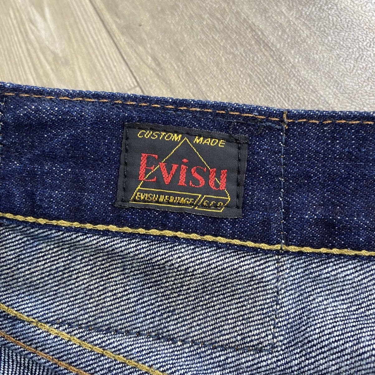 Evisu 2000s Vintage Evisu Daicock Big Logo Japan Denim Jeans Y2K Size US 28 / EU 44 - 12 Thumbnail