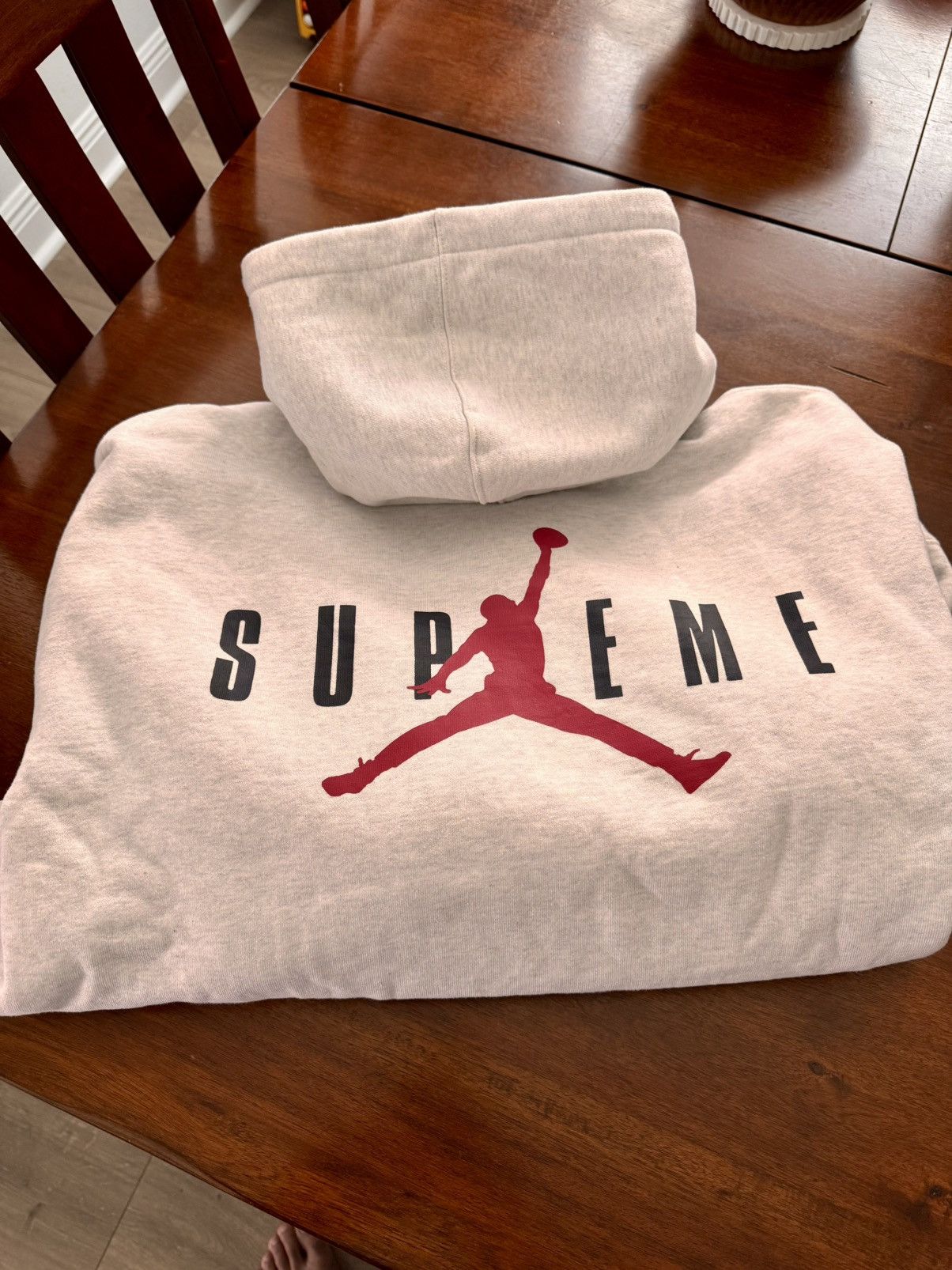 Jordan Brand × Supreme Supreme Jordan Sweatshirt Size US L / EU 52-54 / 3 - 3 Thumbnail