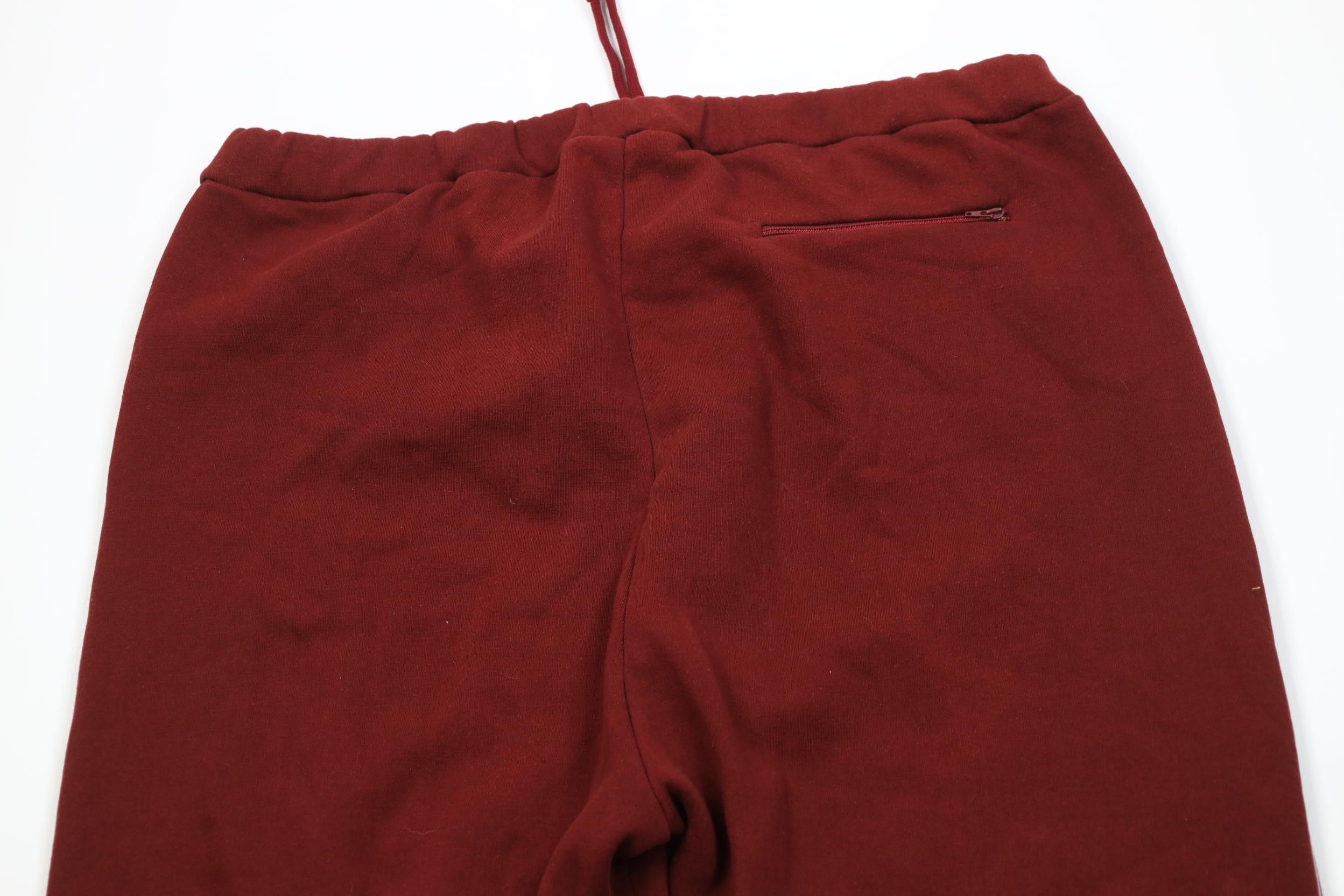 Vintage Vintage 70s 80s Streetwear Flared Wide Leg Sweatpants Red Size US 40 / EU 56 - 10 Thumbnail