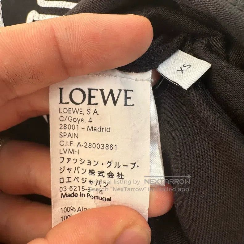 Loewe Loewe Tulip Flower Logo Short Sleeve Size XS / US 0-2 / IT 36-38 - 4 Thumbnail