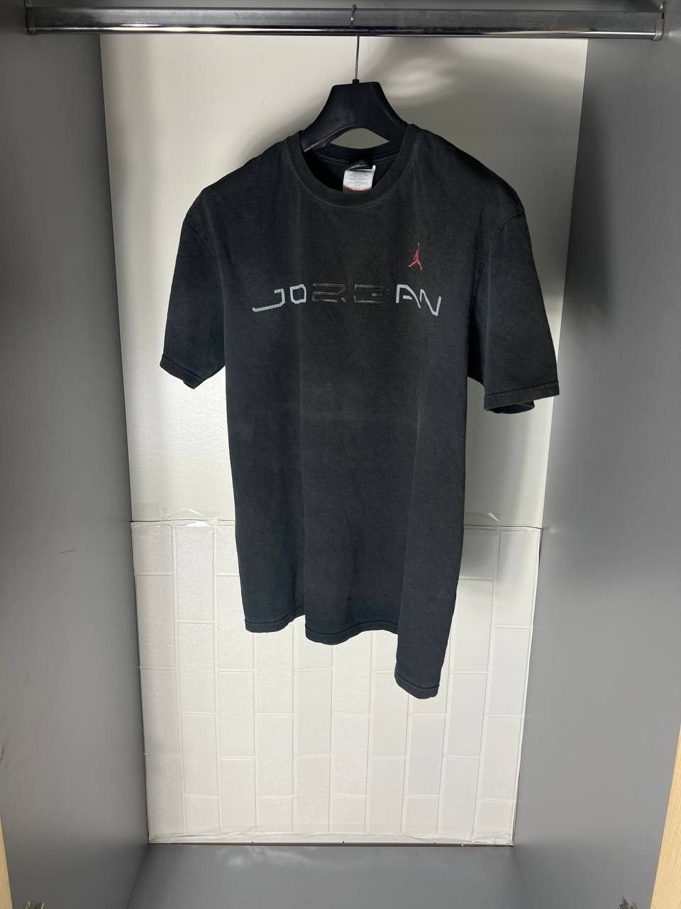 Jordan Brand VINTAGE NIKE AIR JORDAN RETRO T-SHIRT DRILL Y2K 90s Size US L / EU 52-54 / 3 - 3 Thumbnail
