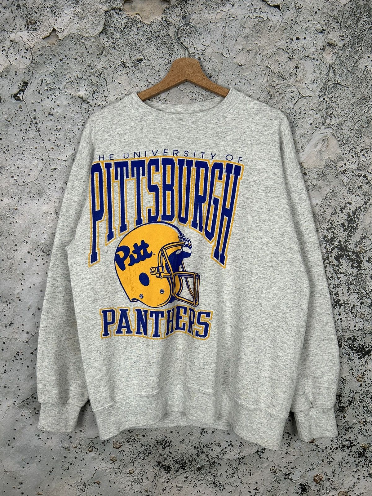 NFL Vintage NFL Pittsburgh Panthers Crewneck Boxy 90s USA Size US XL / EU 56 / 4 - 1 Thumbnail