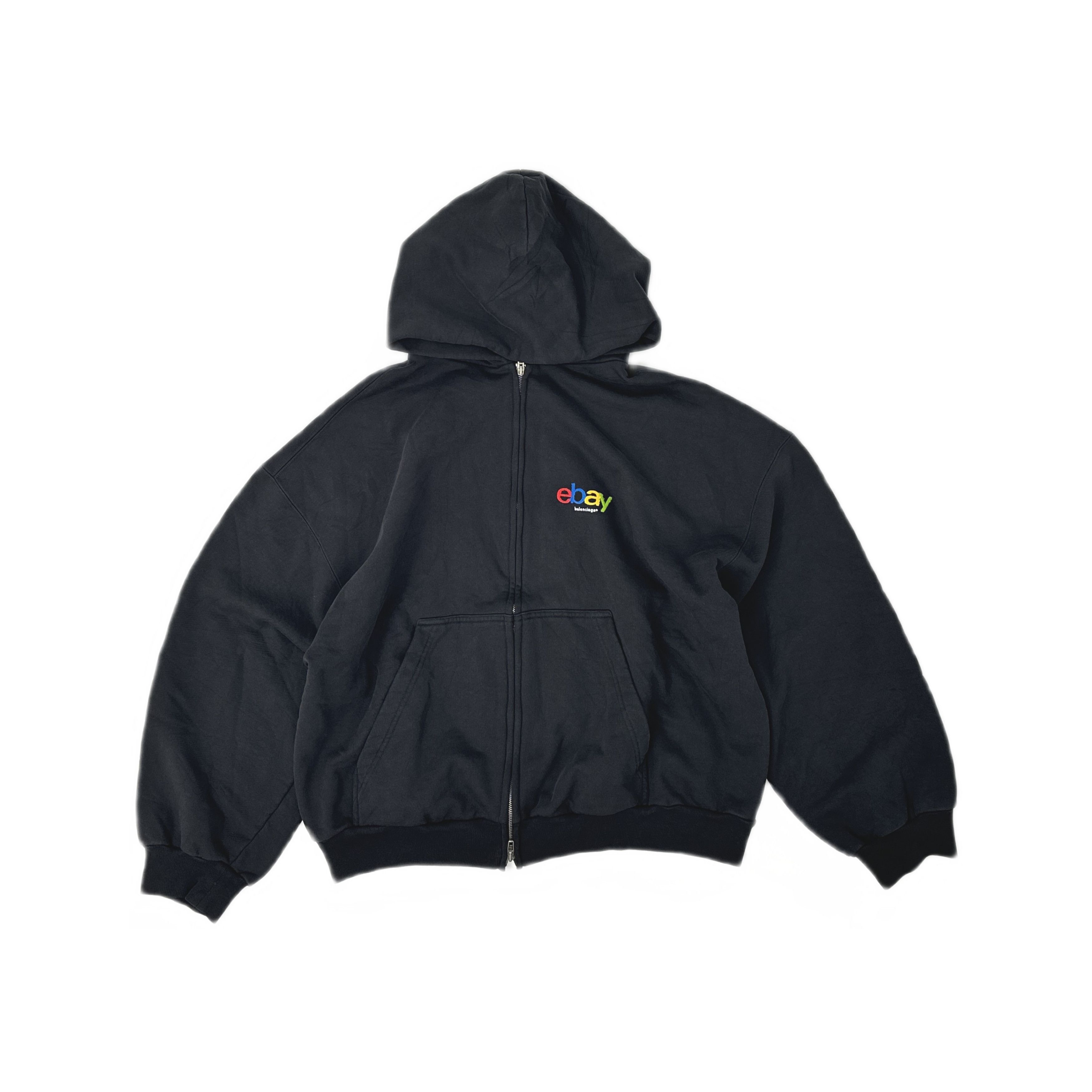 Balenciaga Ebay Zip-Up Hoodie | Grailed