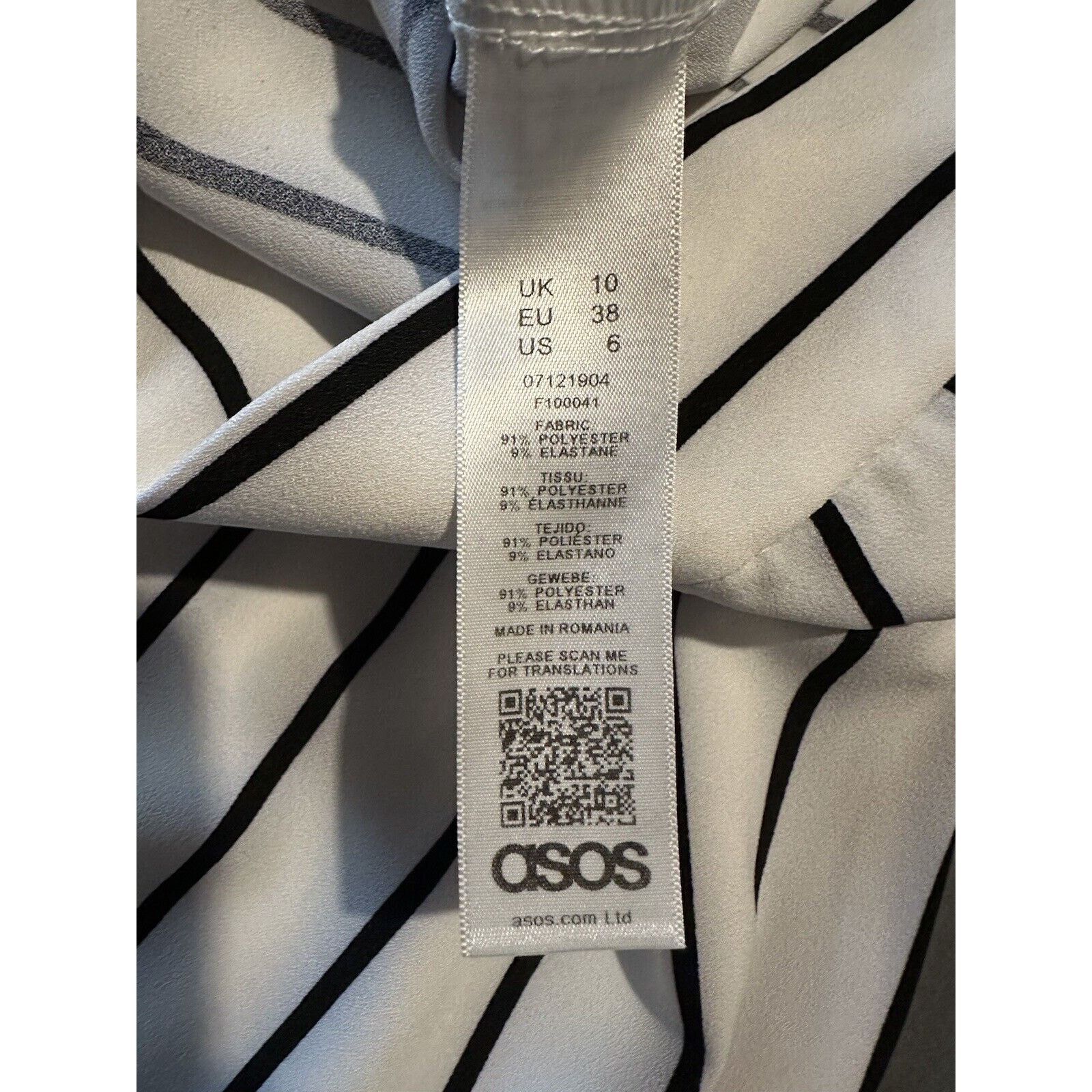 Asos ASOS Wide Leg Palazzo Drop Pants High Rise Cropped Size 6 Size 28" / US 6 / IT 42 - 6 Thumbnail