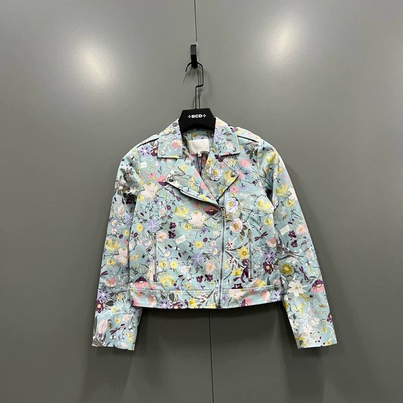 Gucci Gucci Floral Zip Jacket Size 12 Size US L / EU 52-54 / 3 - 1 Thumbnail