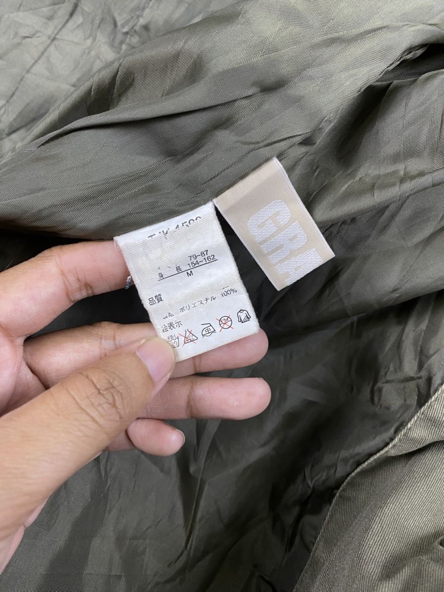 Japanese Brand Vintage Grazie Olive Green Hooded Parka Size US S / EU 44-46 / 1 - 10 Thumbnail