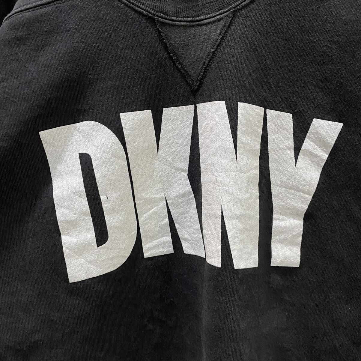 DKNY Vintage DKNY Jeans Big Logo Sweatshirt Size US XL / EU 56 / 4 - 5 Thumbnail