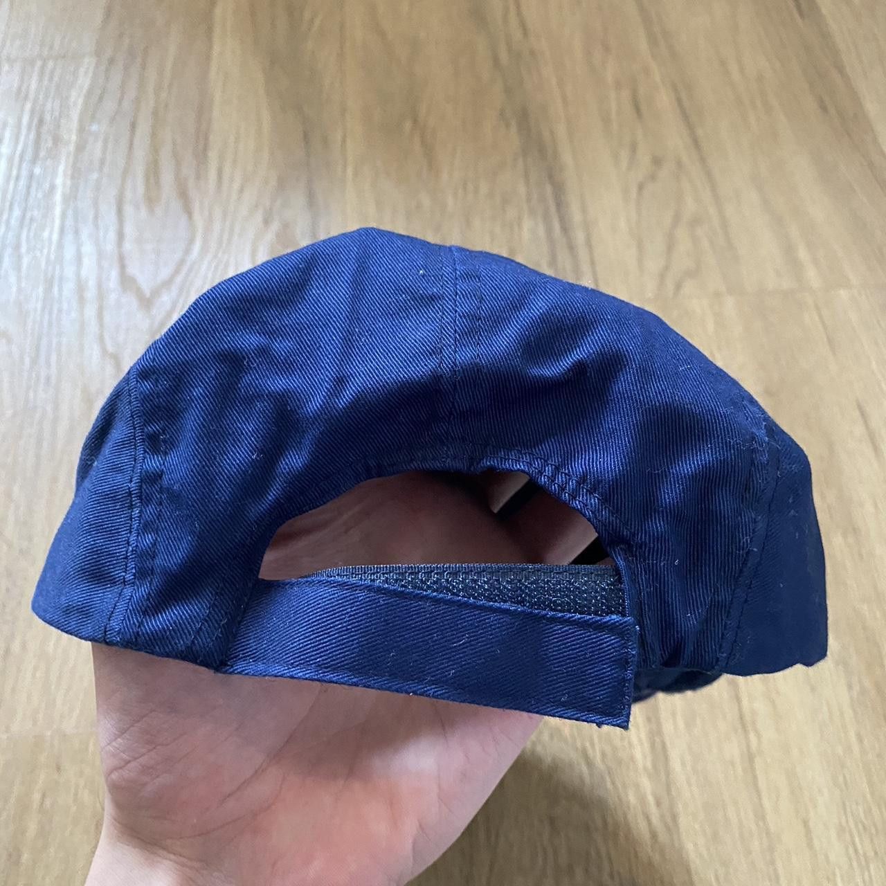 Other Blue cotton cap with gold logo Vintage y2k 2000s Size ONE SIZE - 4 Thumbnail