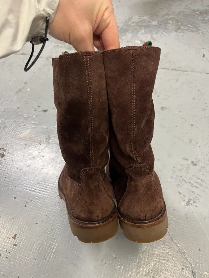 Gucci 2000s Gucci Brown Snow Brown Suede Boots Size US 10 / EU 43 - 5 Thumbnail