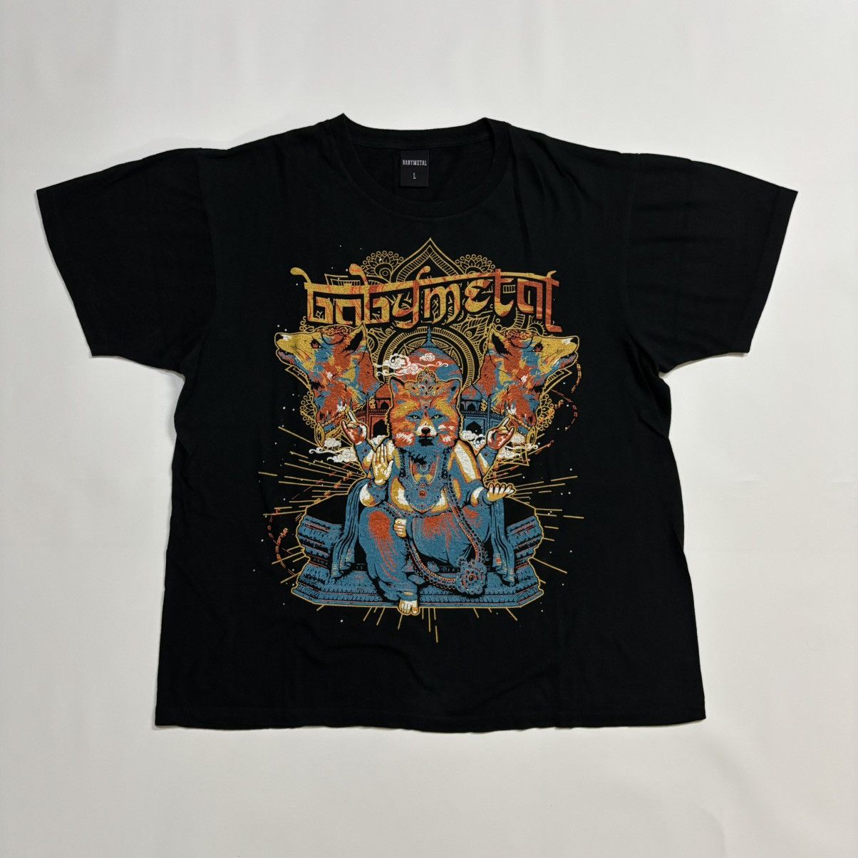 Band Tees Babymetal Foxnesha Tour With Bring Me The Horizon Tshirt Size US L / EU 52-54 / 3 - 1 Thumbnail