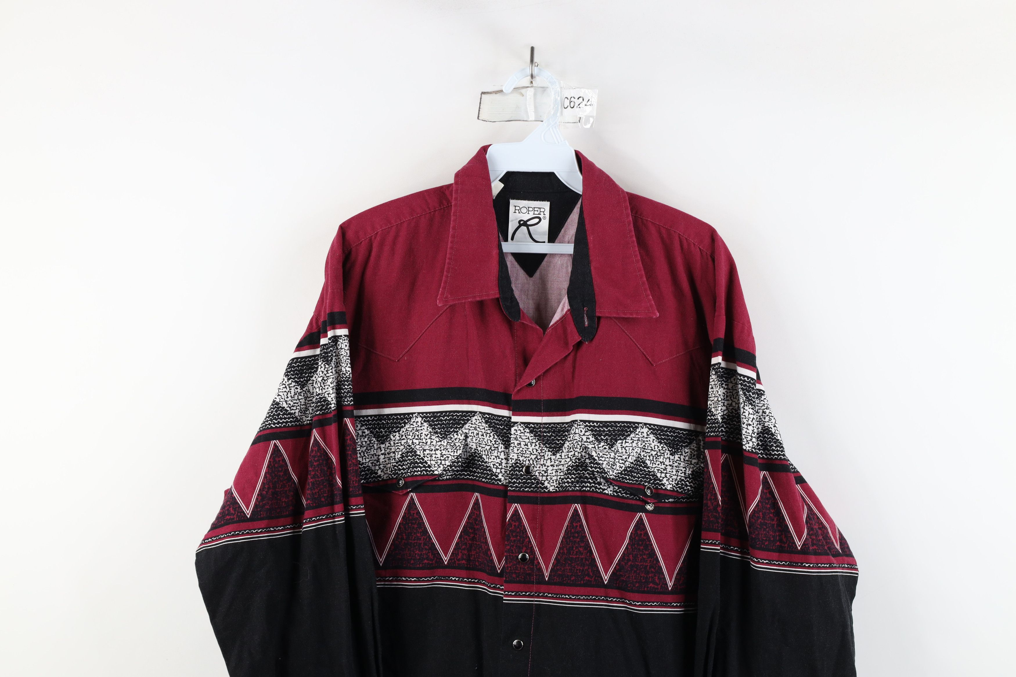 Vintage Vintage 90s Streetwear Western Rodeo Cowboy Button Shirt USA Size US XL / EU 56 / 4 - 2 Thumbnail