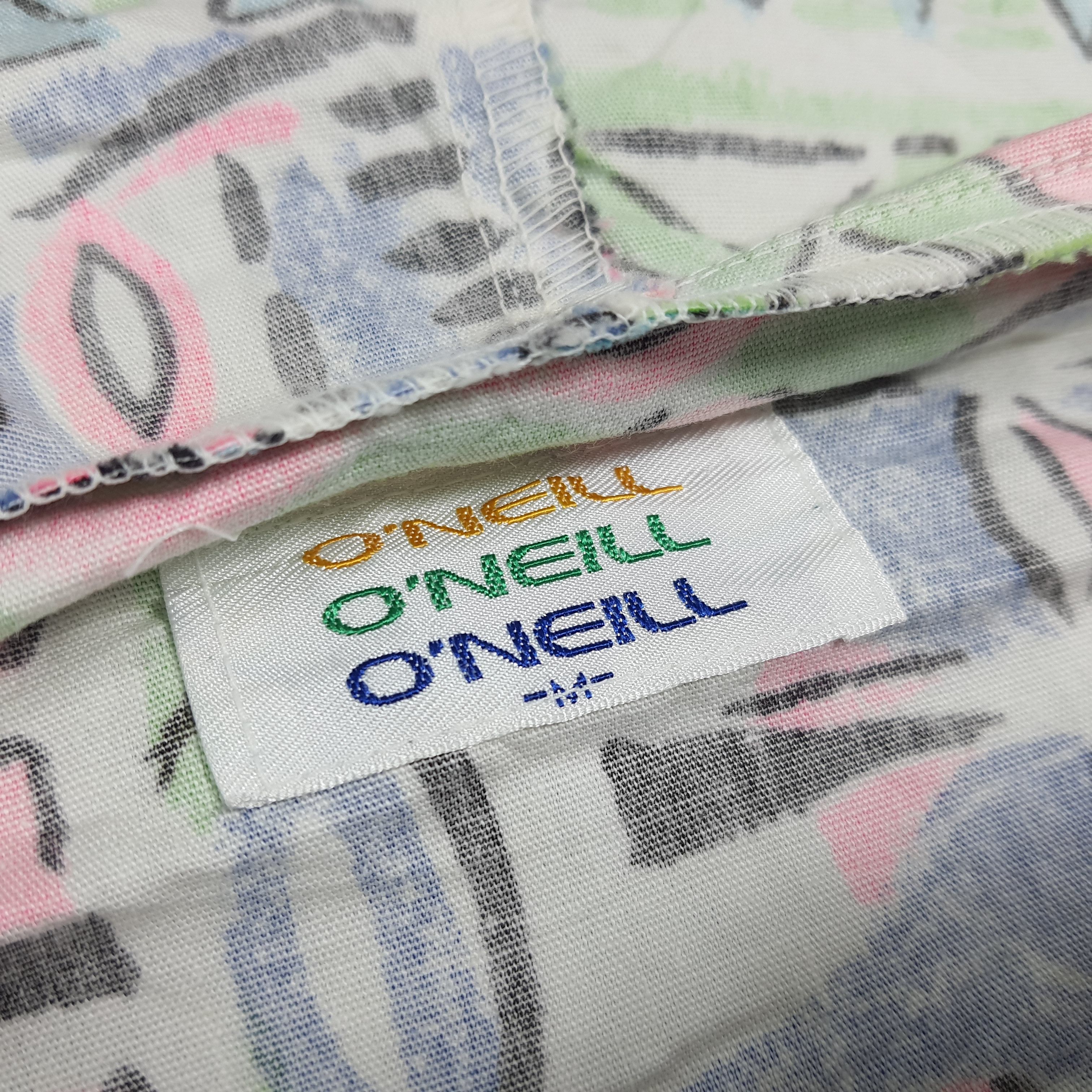 O'Neill Vintage 80s O'Neill Retro Surf Neon Geometric Jacket C282N1 Size US M / EU 48-50 / 2 - 5 Thumbnail