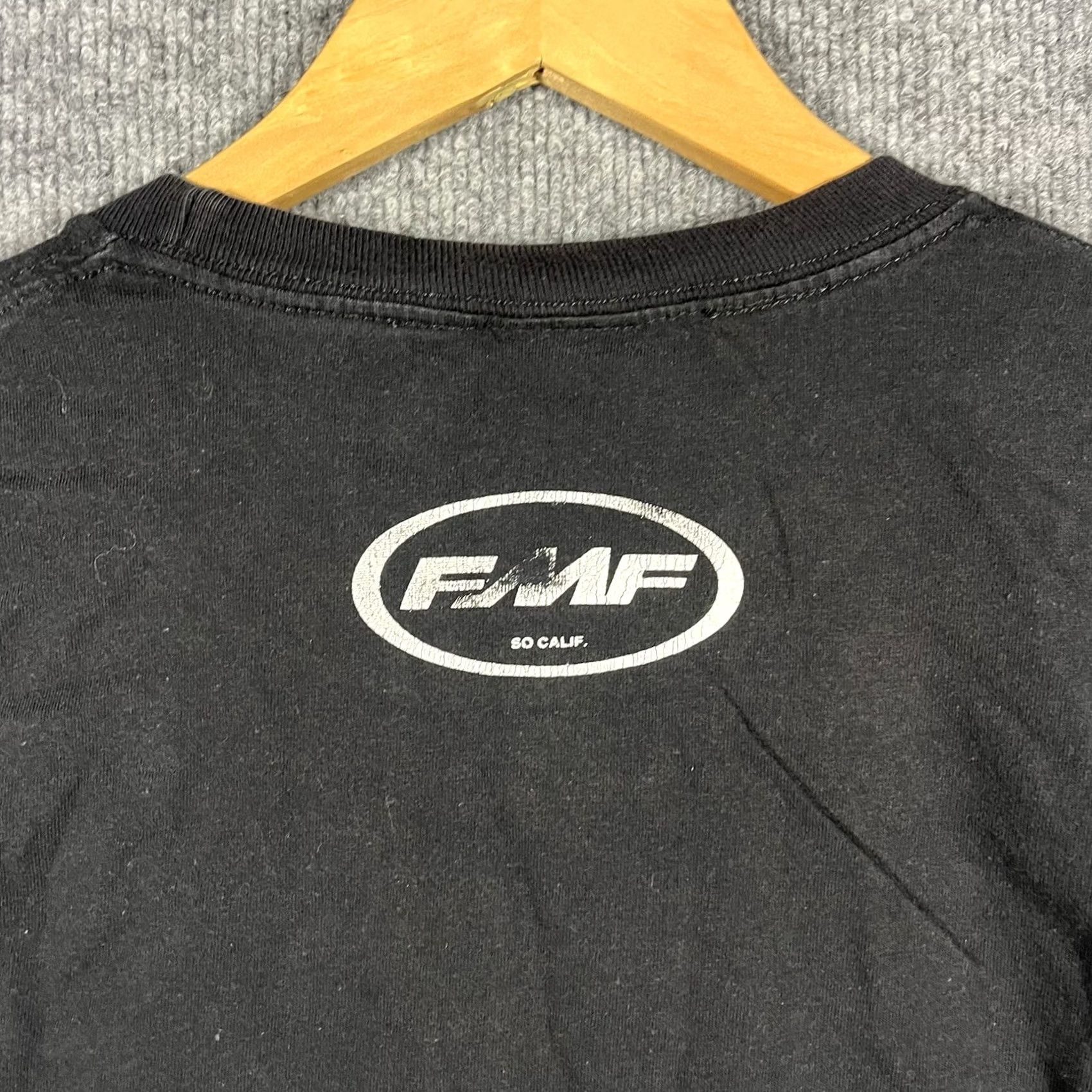 Vintage VINTAGE FMF T-Shirt Dirtbike Motocross Mens XL Crew Neck 2 Strokes Racing Streetwear Size US XL / EU 56 / 4 - 4 Thumbnail