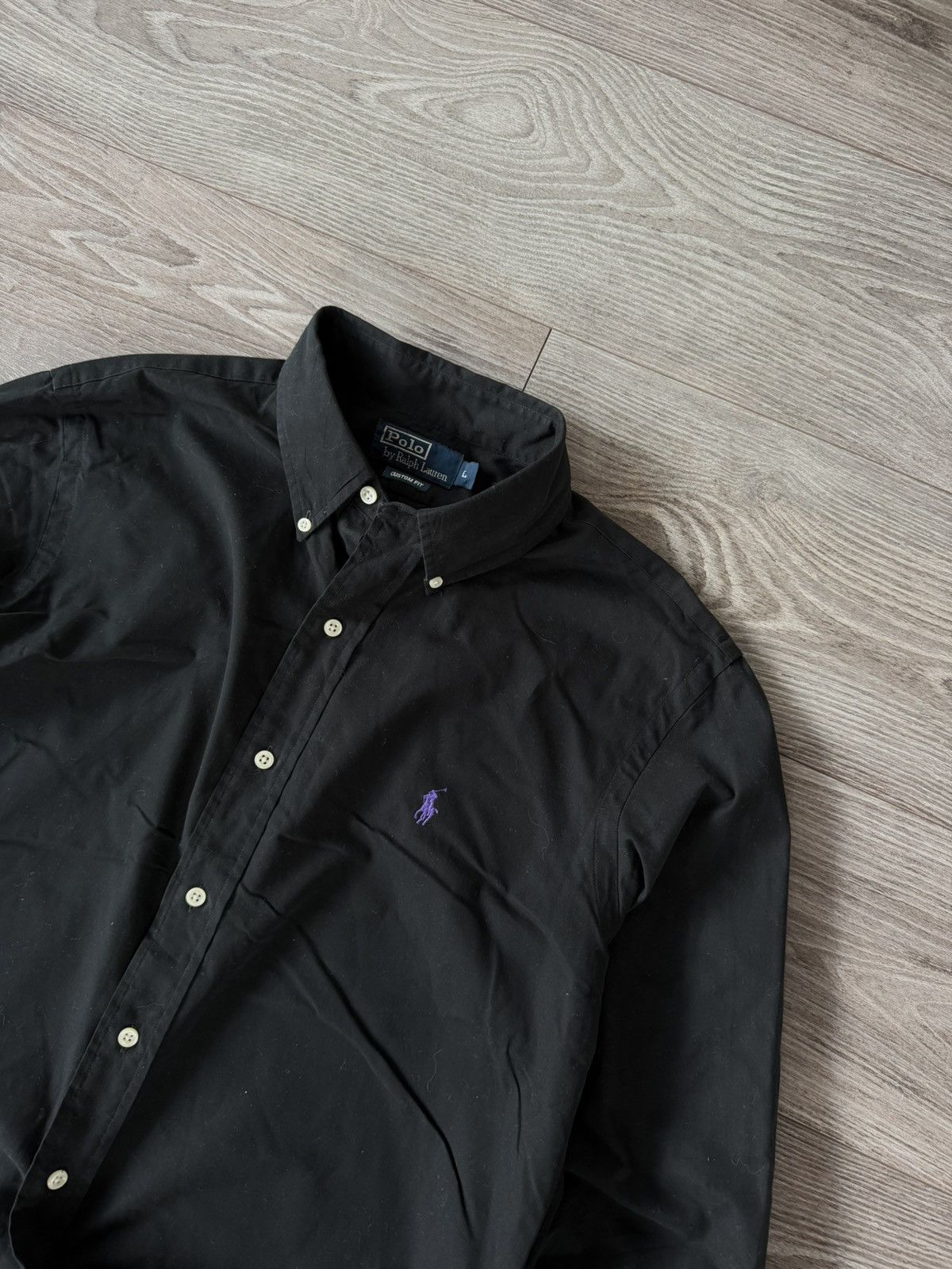 Polo Ralph Lauren Vintage Polo Ralph Lauren RRL Classic Fit Colour Logo Shirt Size US L / EU 52-54 / 3 - 12 Thumbnail