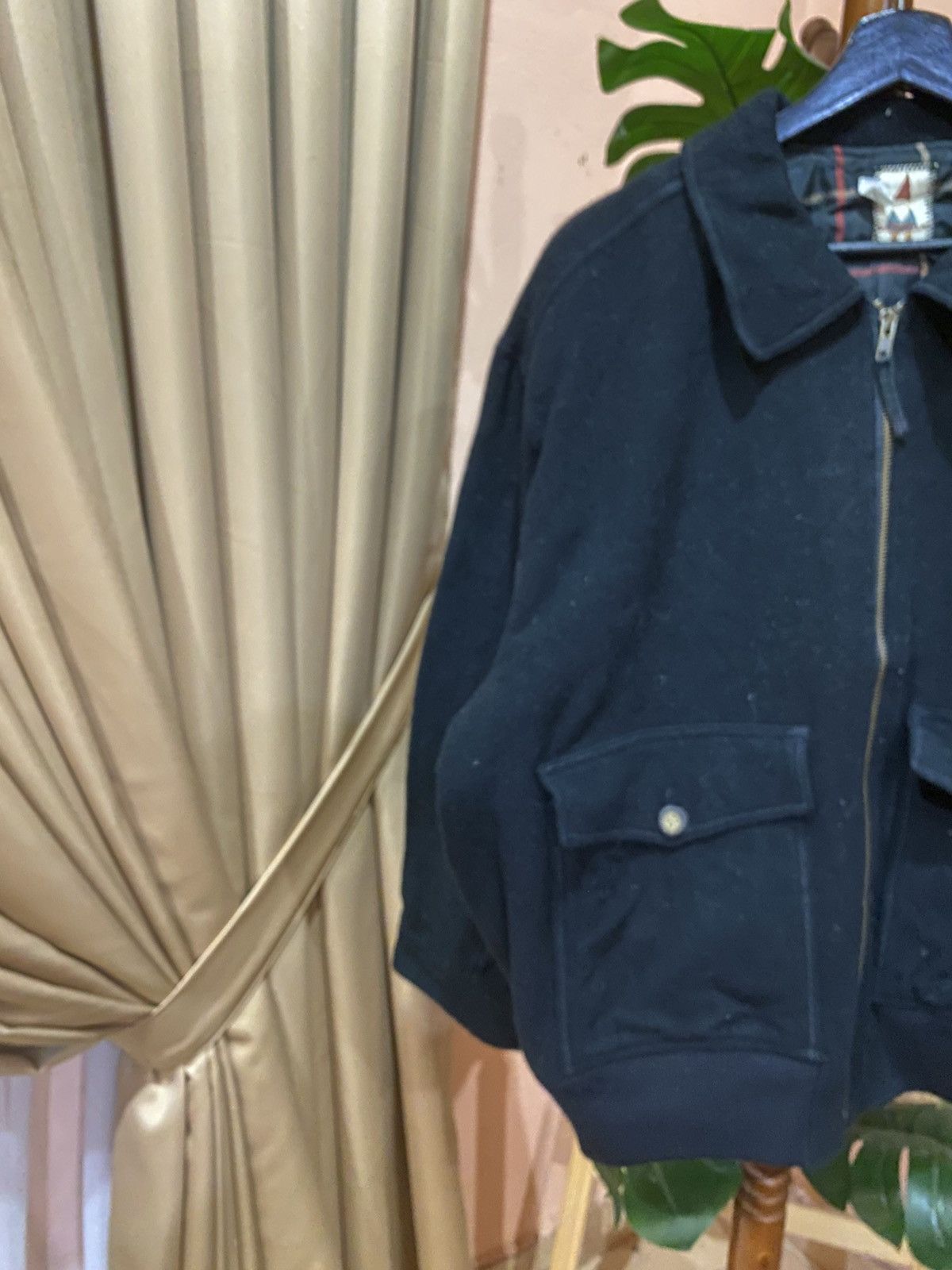 Vintage Vintage PAODETON Embroidered Gnome Bomber Jacket Zip-Up Size US L / EU 52-54 / 3 - 6 Thumbnail