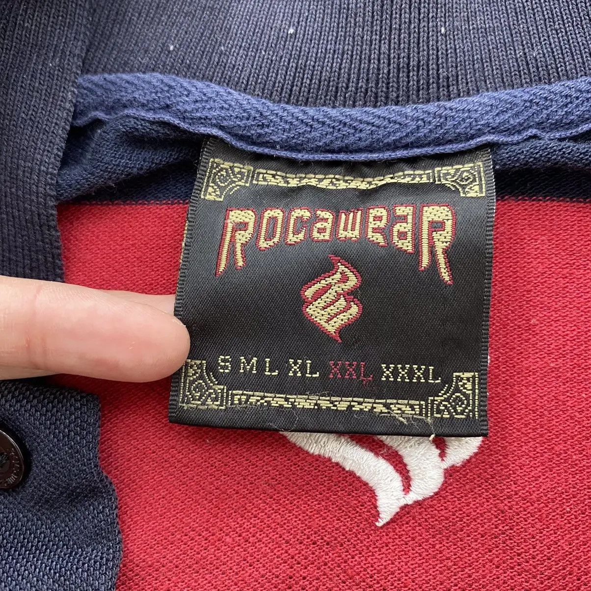Rocawear Vintage ROCAWEAR HIP HOP RAP Gangsta Baggy Tee Shirt Top Size US XXL / EU 58 / 5 - 5 Thumbnail