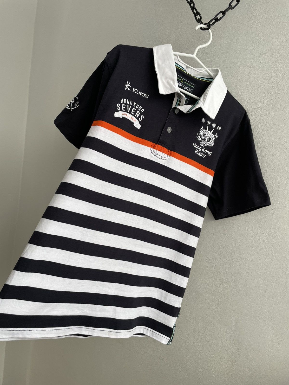 Vintage Hong Kong Kukri Sevens 2016 Rugby Shirt Jersey Japan Style Size US M / EU 48-50 / 2 - 6 Thumbnail
