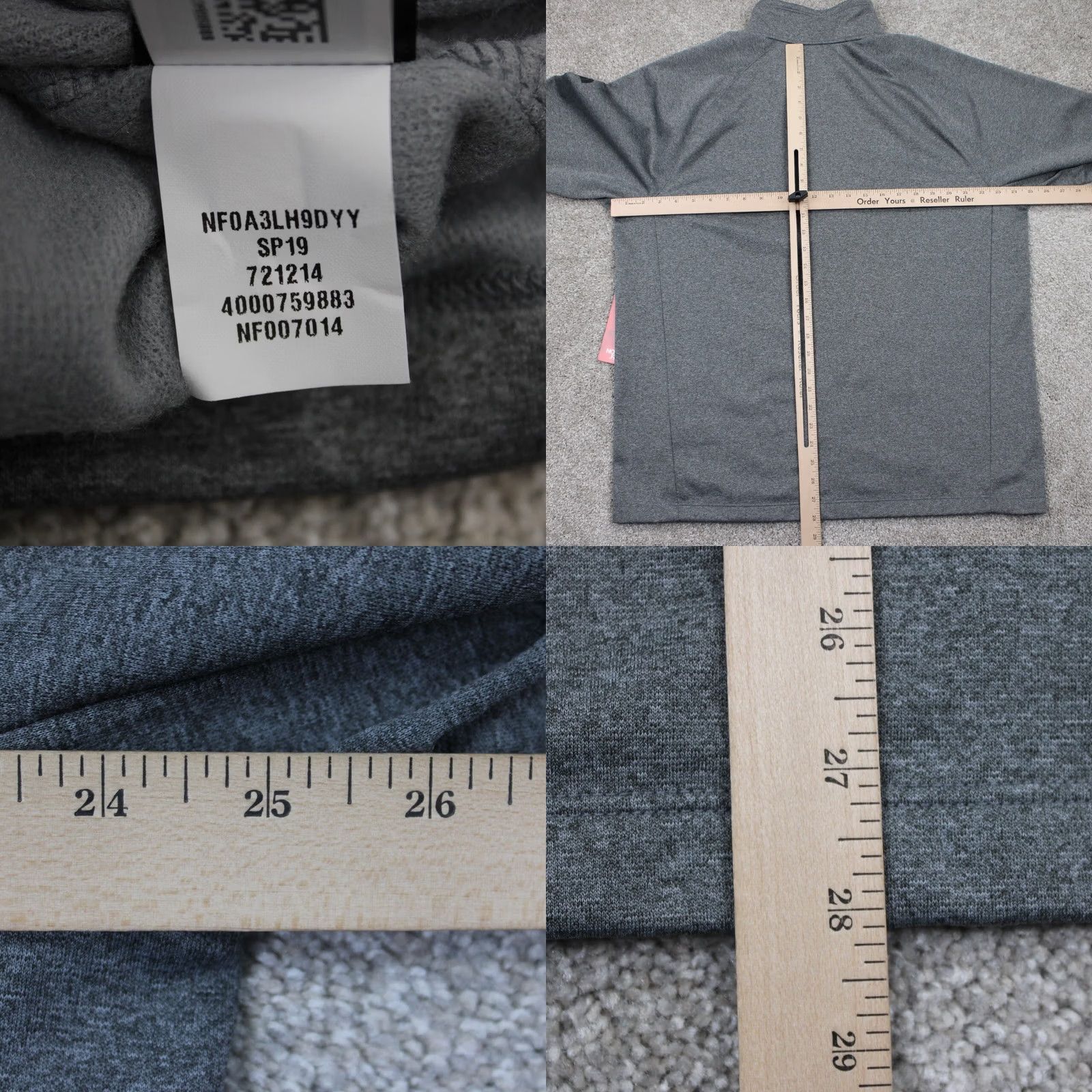 The North Face The North Face Shirt Mens XL Gray Sweatshirt NWT Canyon Flats Full Zip TNF Jacket Size US XL / EU 56 / 4 - 9 Thumbnail