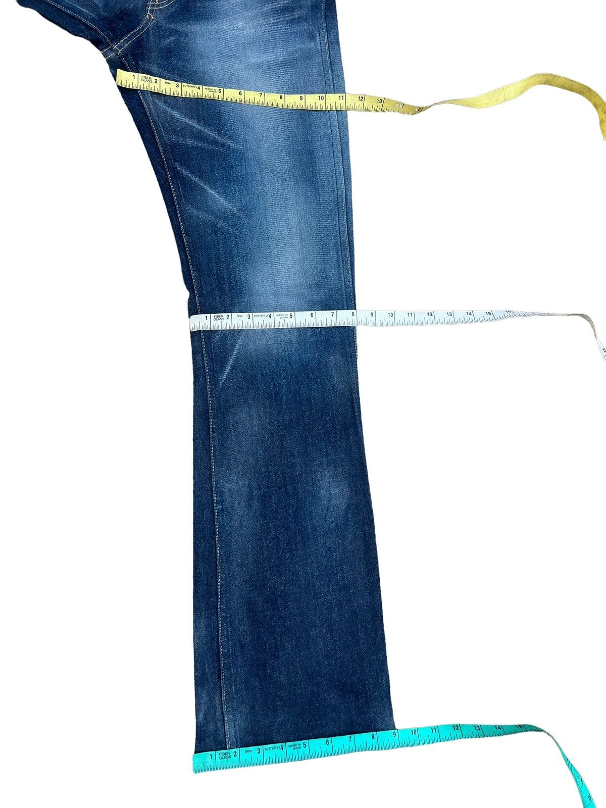 2005 LVC Levi’s 607 Big E Orange Tab Denim Bootcut Jeans