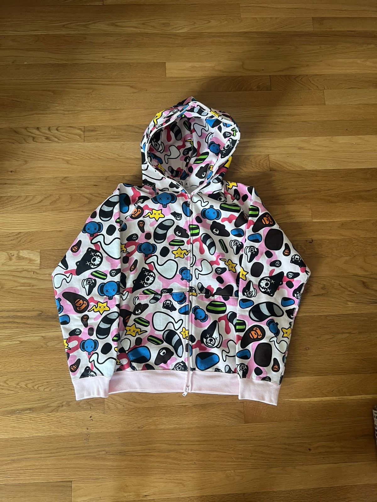 Bape Kaws Animal Kingdom Hoodie | Grailed