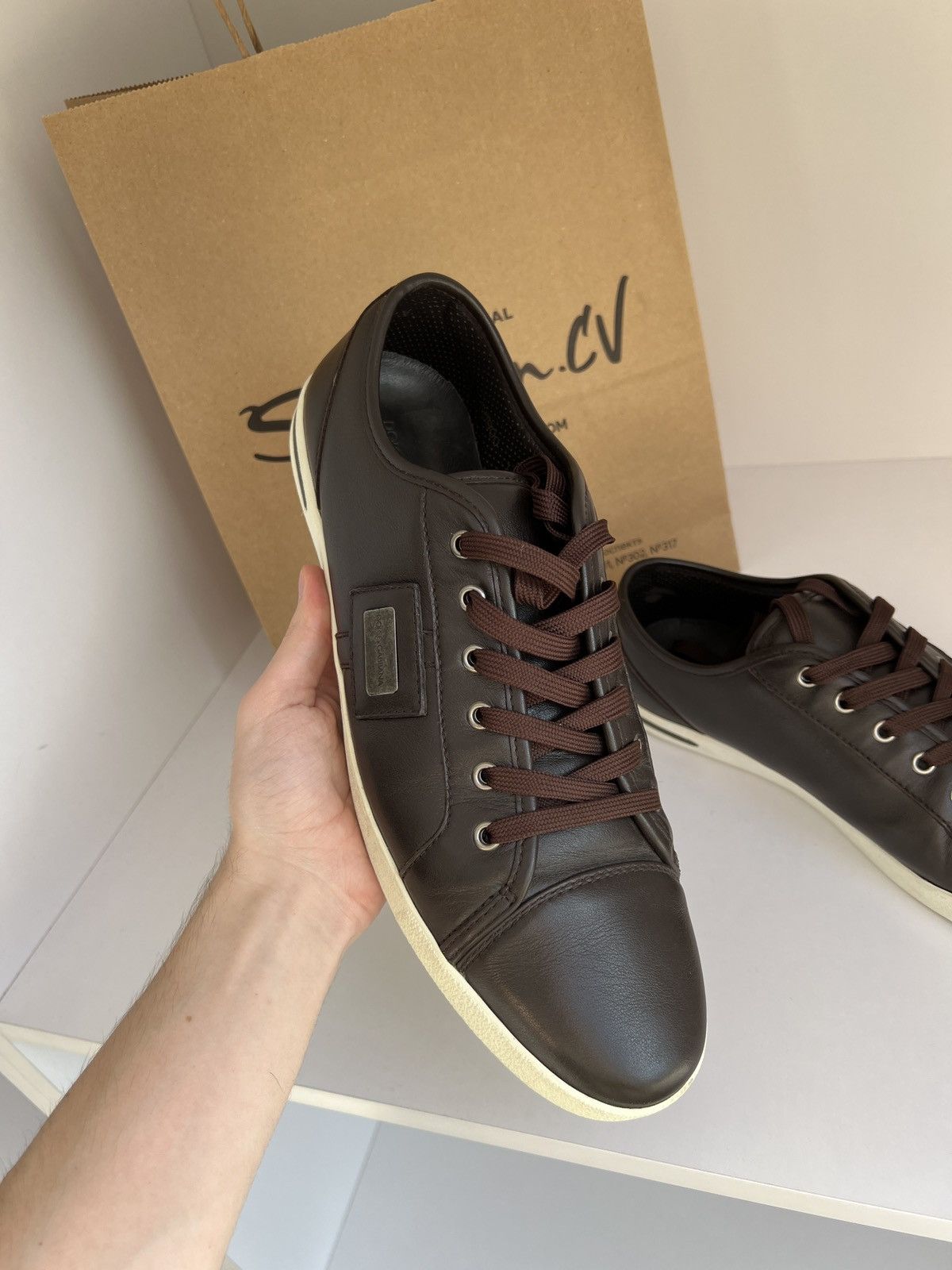 Designer × Dolce & Gabbana × Vintage Vintage Dolce&Gabbana men trainers sneakers shoes Size US 10 / EU 43 - 7 Thumbnail