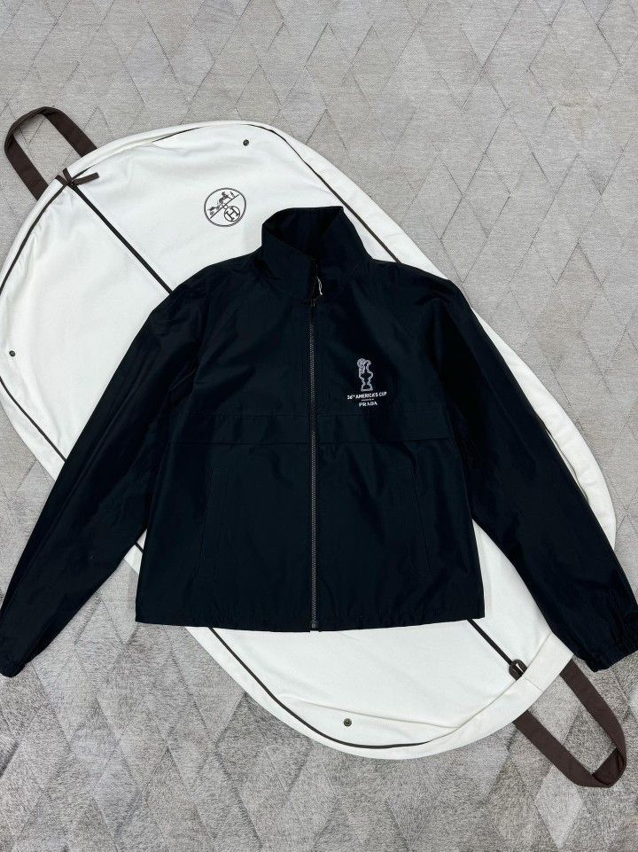 Prada Prada 36th America's Cup Bomber Jacket Size M Size US M / EU 48-50 / 2 - 1 Thumbnail