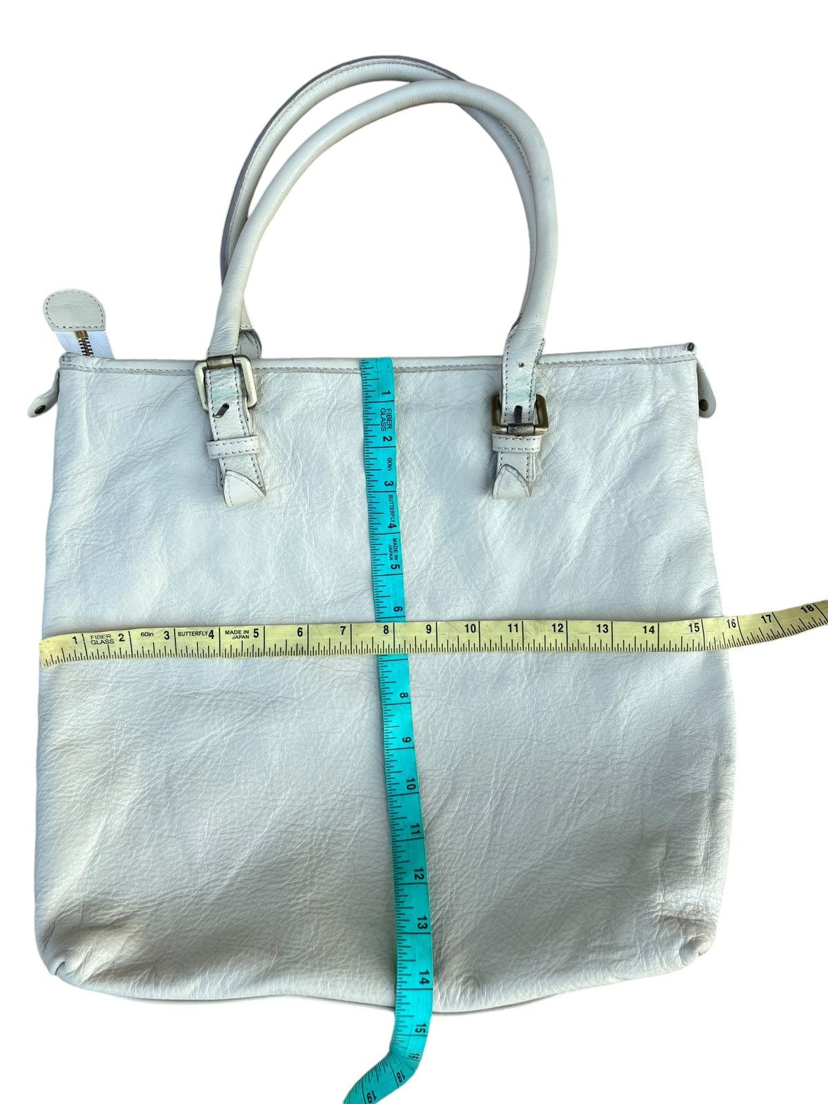 Leather F. Clio Milano Patina Leather Tote Bag Size ONE SIZE - 25 Thumbnail