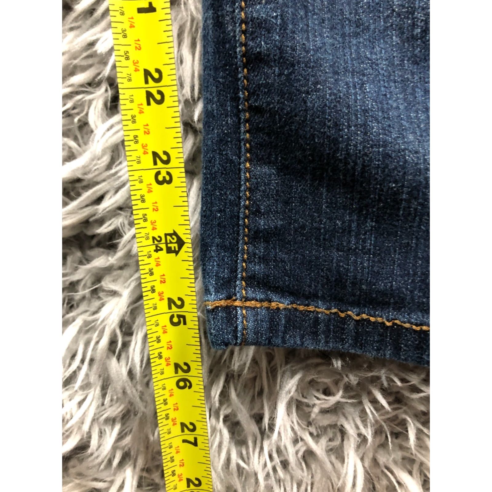 DKNY DKNY Jeans Straight DKNY Womens Medium Wash Blue Mid Rise Size 6 Size 28" / US 6 / IT 42 - 3 Thumbnail