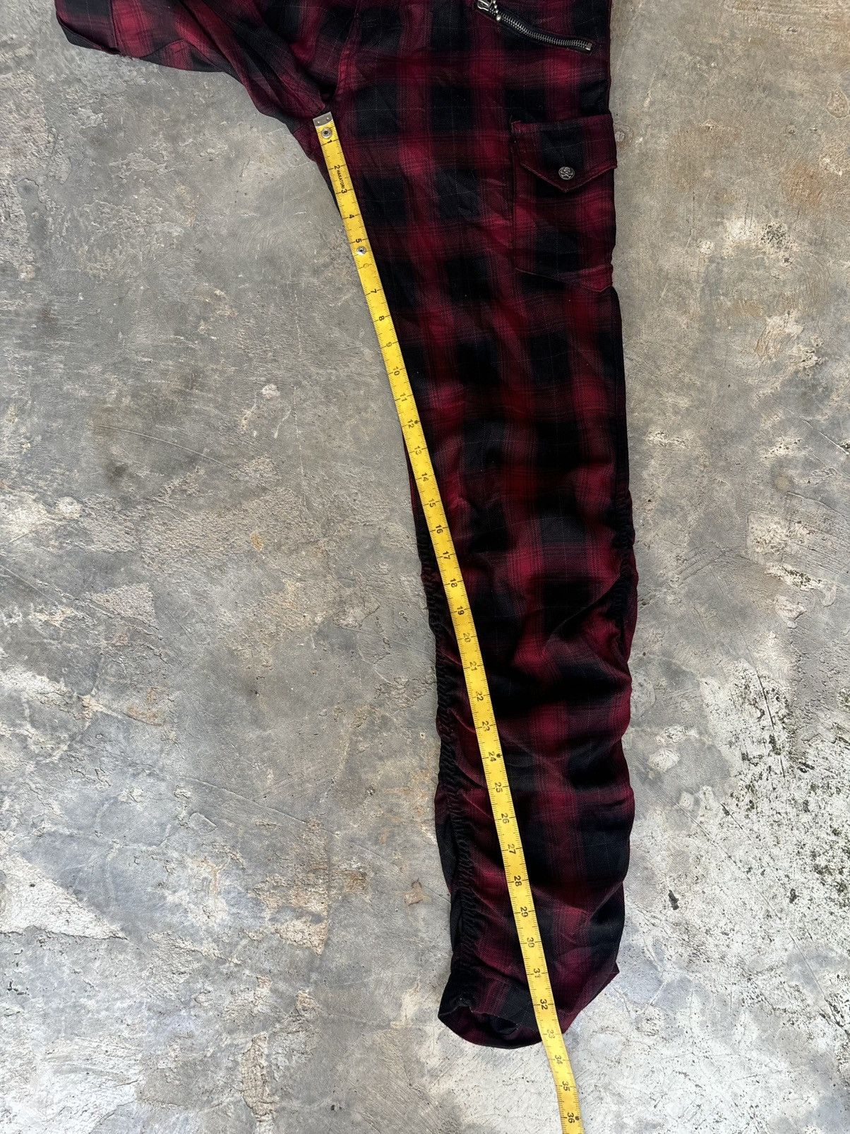 Hysteric Glamour Y2k Double Layer Double Focus Ifsixwasnine Punk Style Pants Size US 33 - 14 Thumbnail