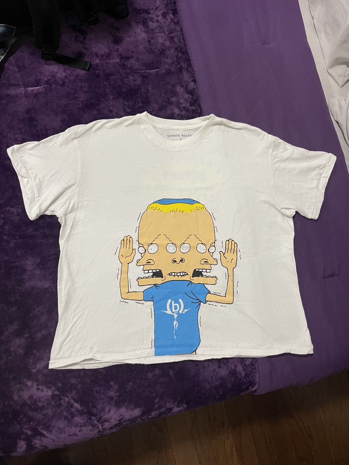 (B).Stroy Bstroy seventh heaven beavis t shirt Size US L / EU 52-54 / 3 - 1 Thumbnail