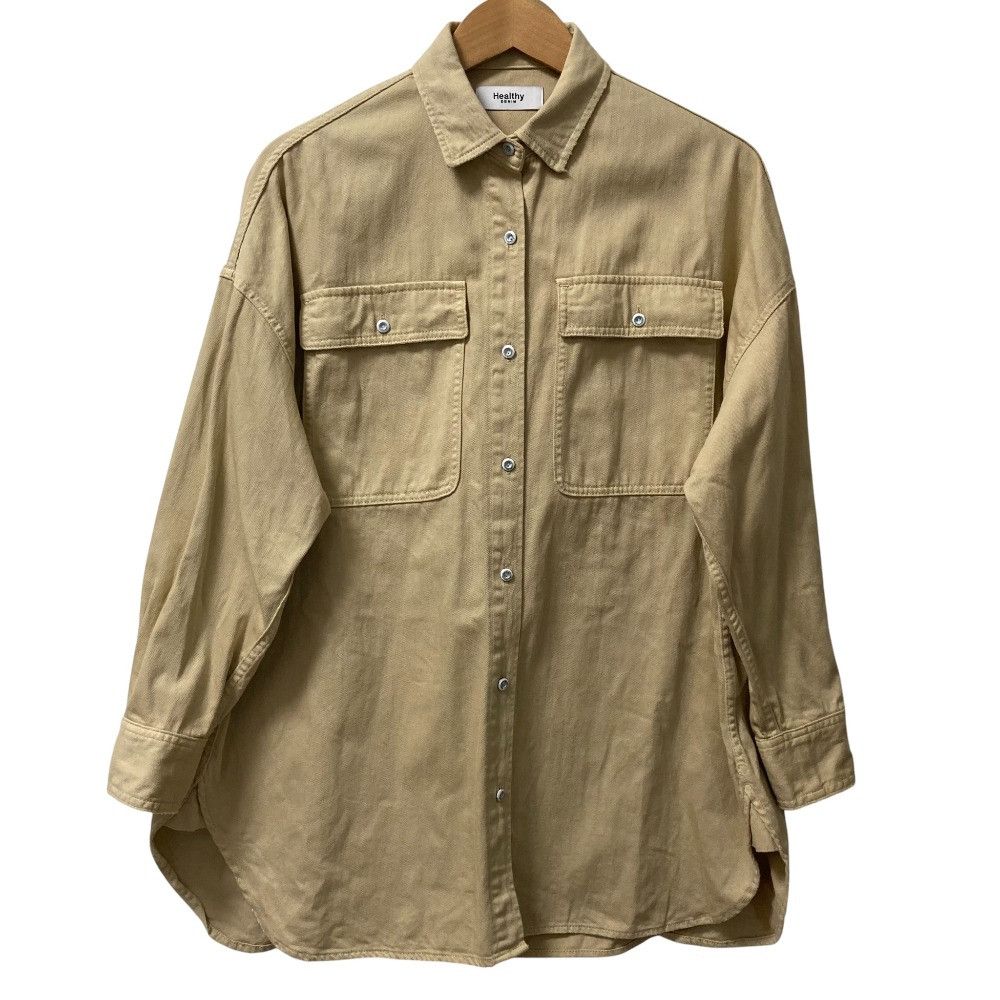 Other Healthy DENIM Big Shirt Textile Tops H329620I03 DUTY FREE for USA