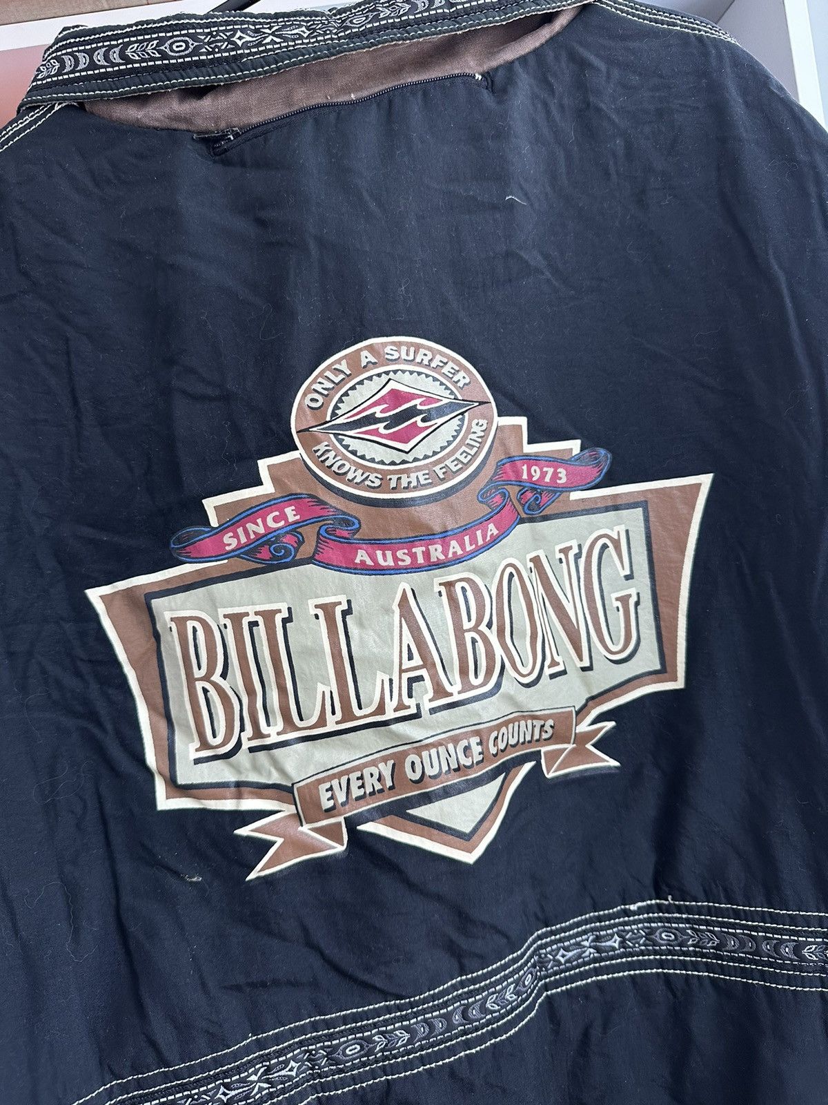 Billabong 🔥VINTAGE 2 SIDED REVERSIBLE BILLABONG JACKET🔥 Size US L / EU 52-54 / 3 - 10 Thumbnail