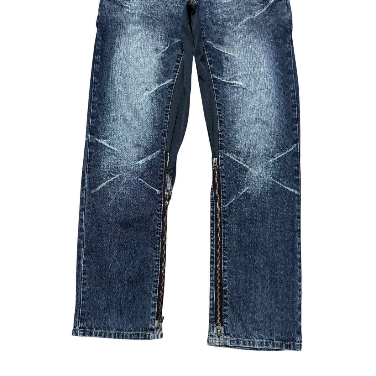 PPFM PPFM Cyborg Bondage Denim Jeans Size US 32 / EU 48 - 7 Thumbnail
